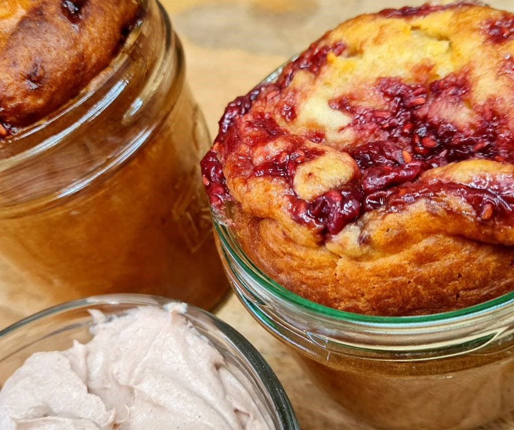 Ohne Zuckerzusatz: Kleine Kuchen aus dem Glas – sweetful things Ohne Zuckerzusatz: Kleine Kuchen aus dem Glas – sweetful things