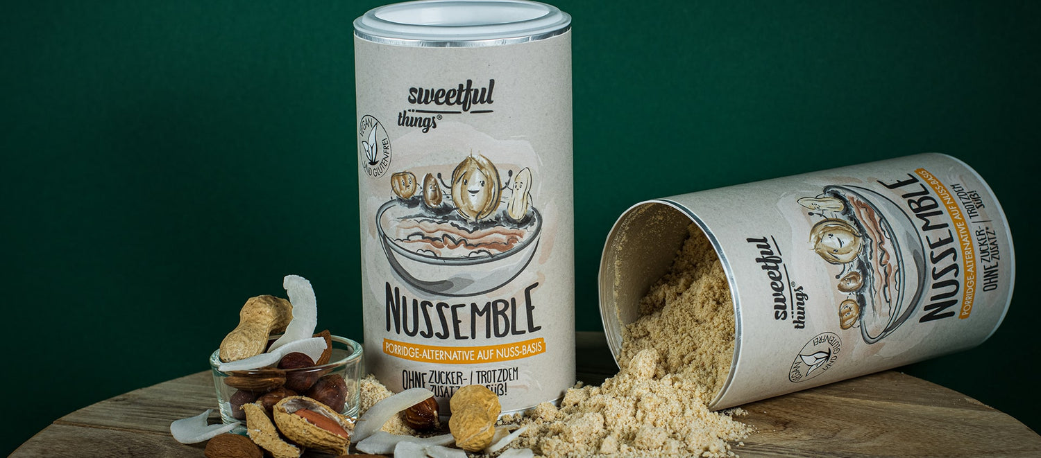 Nussemble - Porridge Alternative auf Nuss Basis ohne Zuckerzusatz