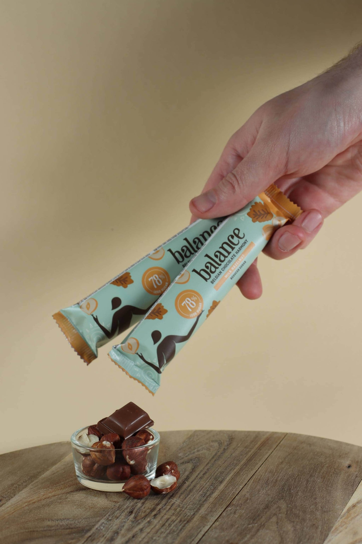 Milch Schokoriegel Haselnuss ohne Zuckerzusatz 35 g