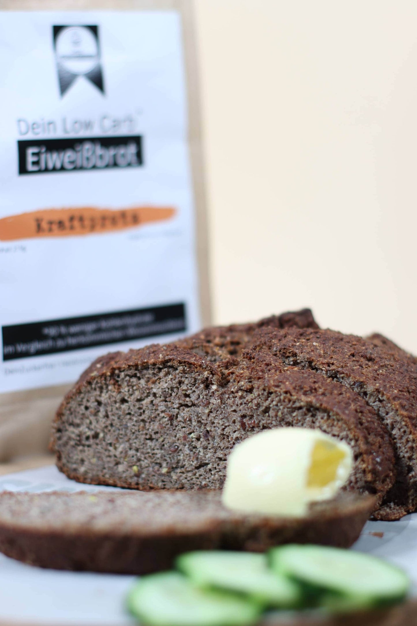 Kraftprotz - Low Carb Eiweißbrot Backmischung 215 g