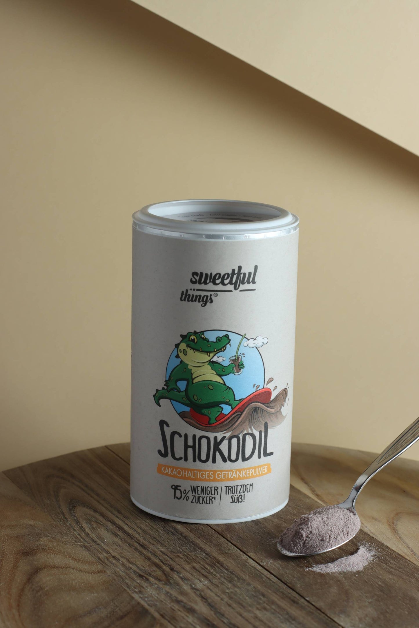 Schokodil - kakaohaltiges Getränkepulver ohne Zuckerzusatz 300 g