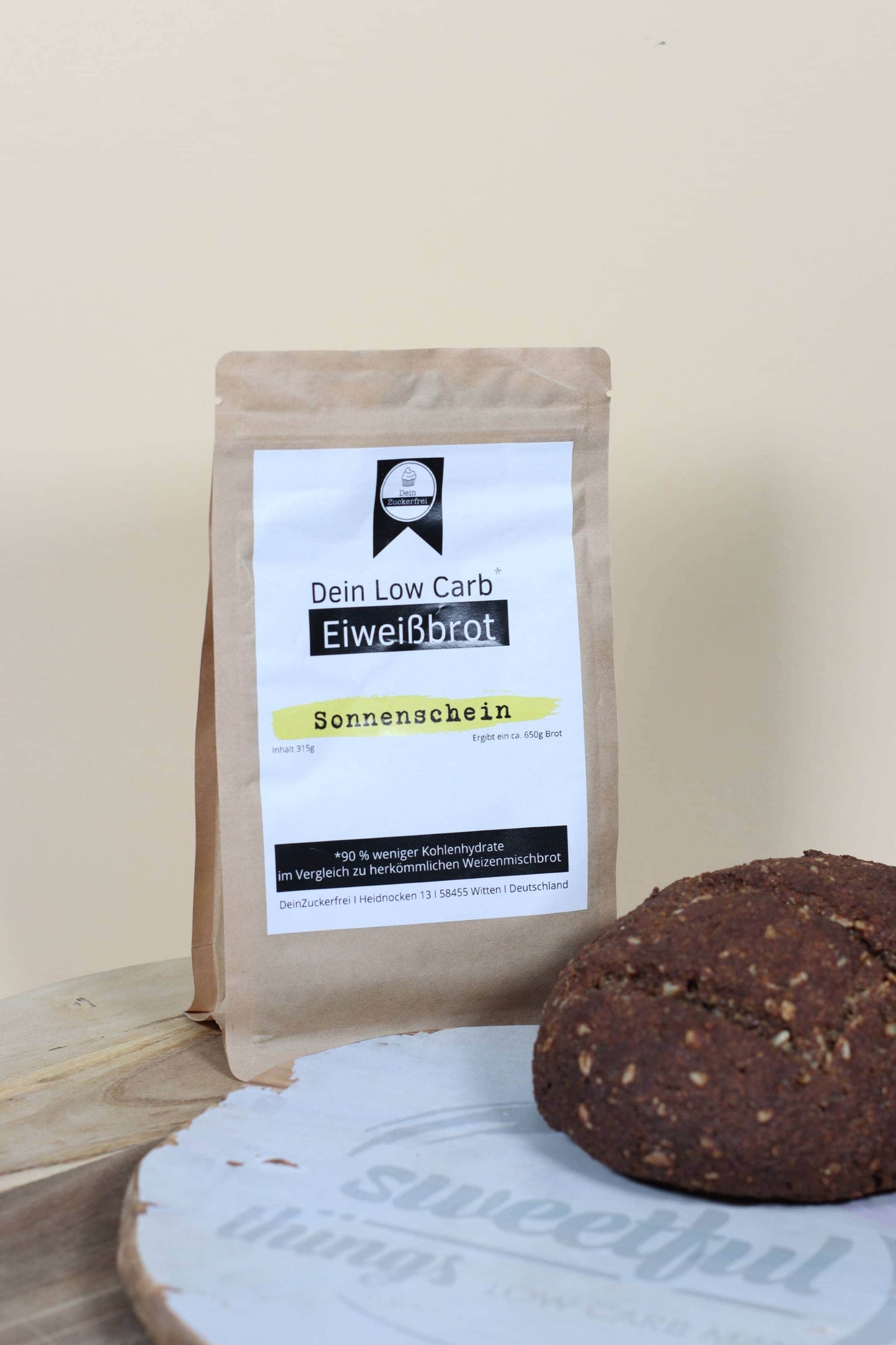 Sonnenschein - Low Carb Eiweißbrot Backmischung 315 g