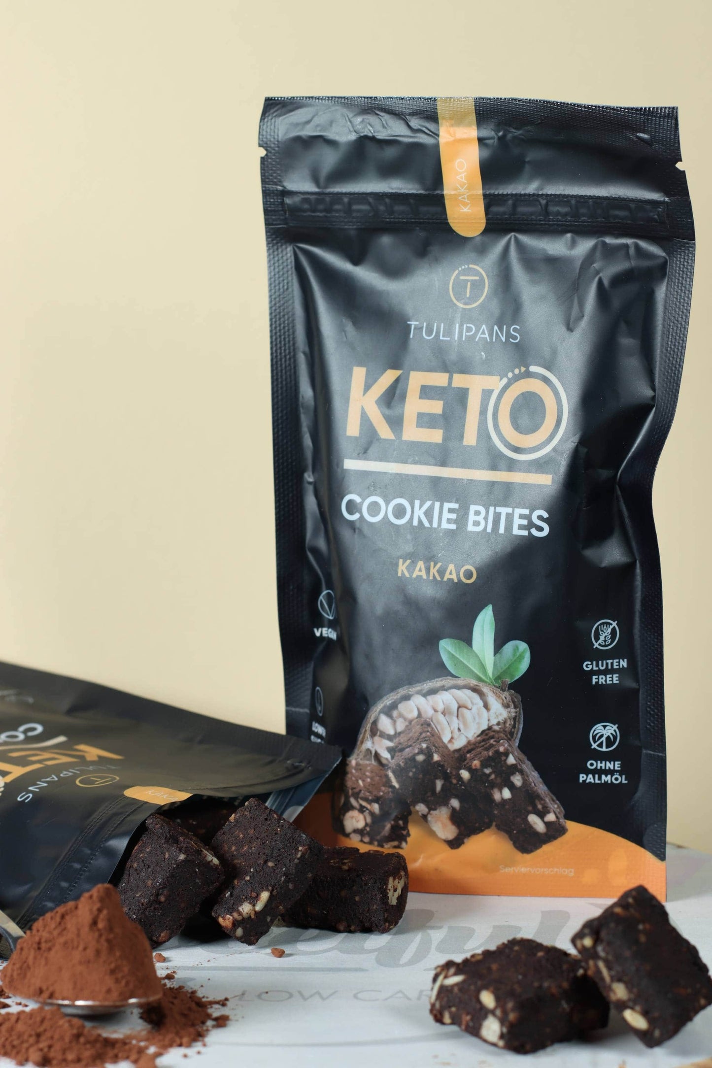 Cookie Bites Kakao ohne Zuckerzusatz 100 g