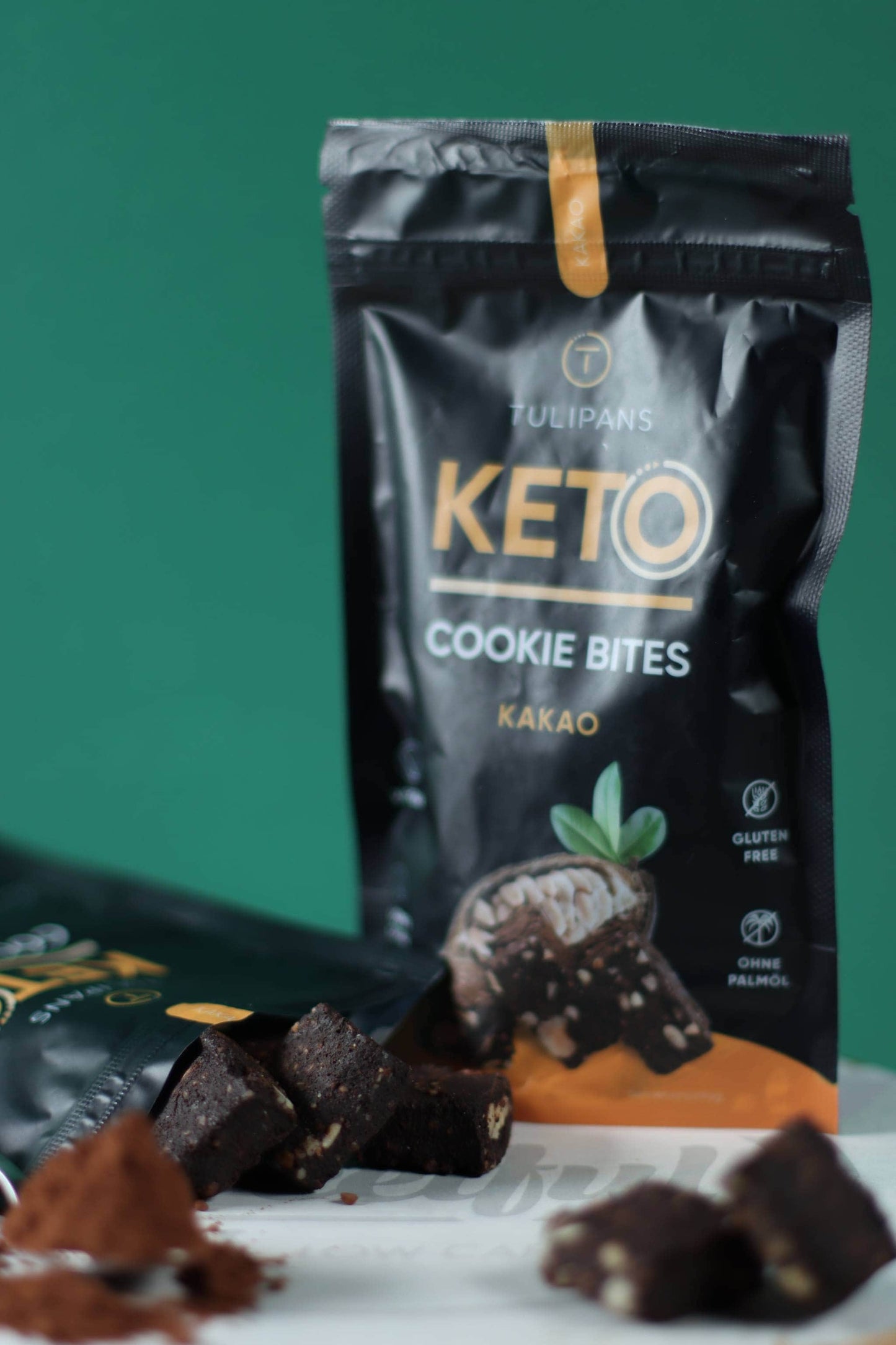 Cookie Bites Kakao ohne Zuckerzusatz 100 g