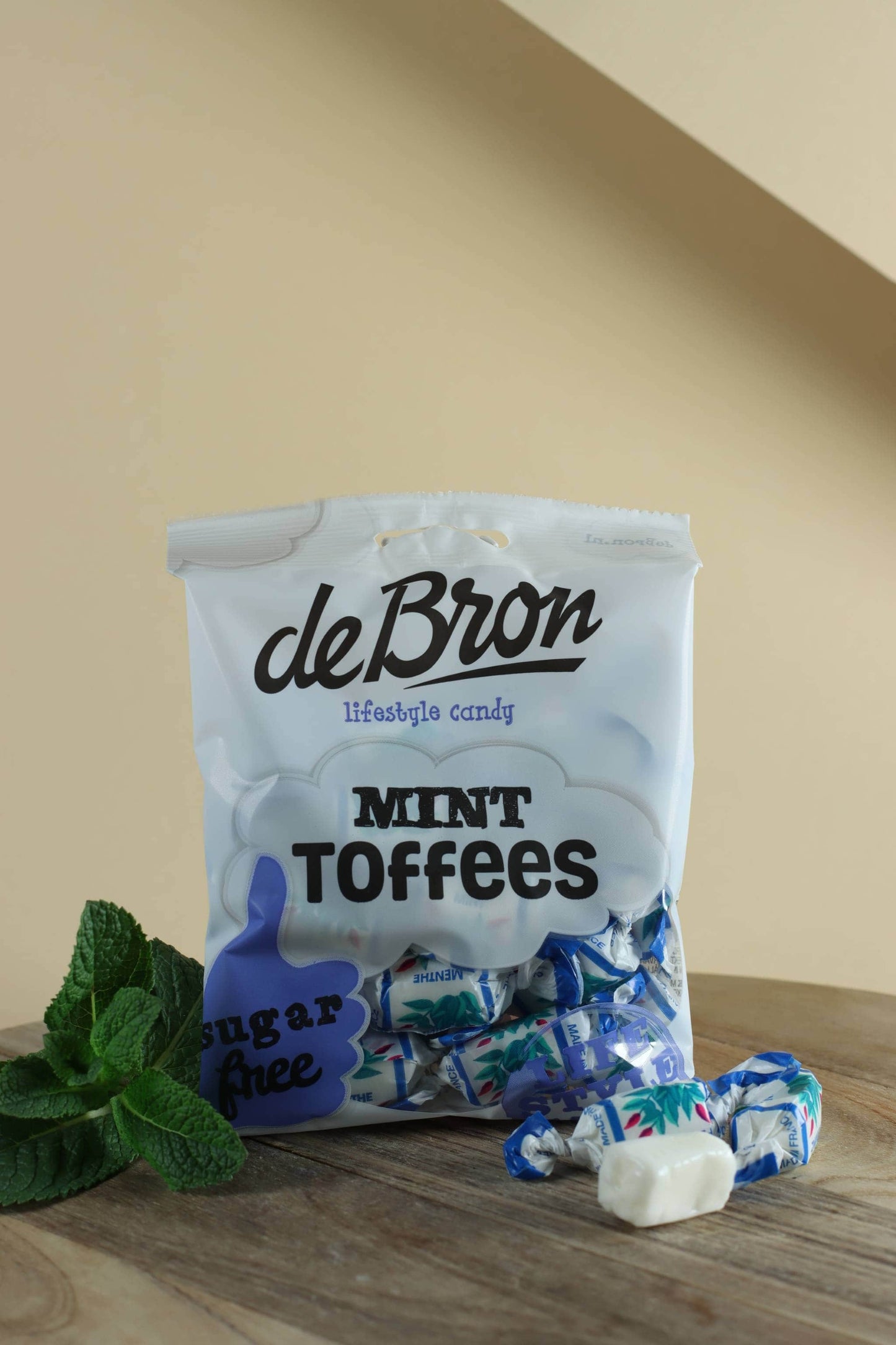 Minz Toffee ohne Zucker 90 g