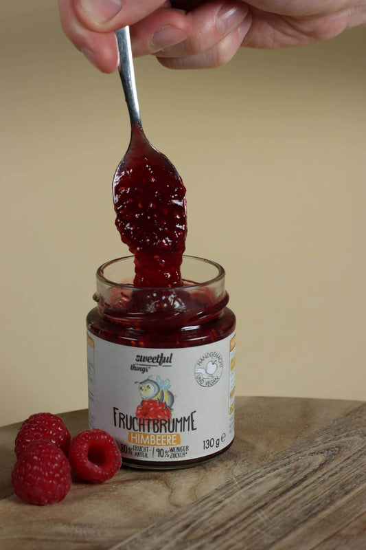 Fruchtbrumme - Fruchtaufstrich Himbeere ohne Zuckerzusatz 130 g