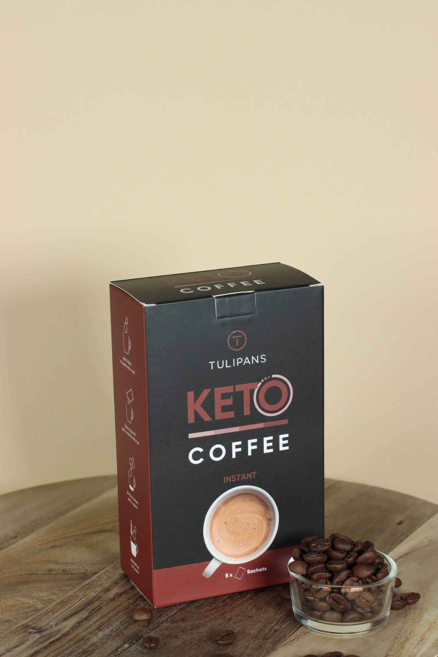 Instant Keto Kaffee mit MCT Öl 100 g