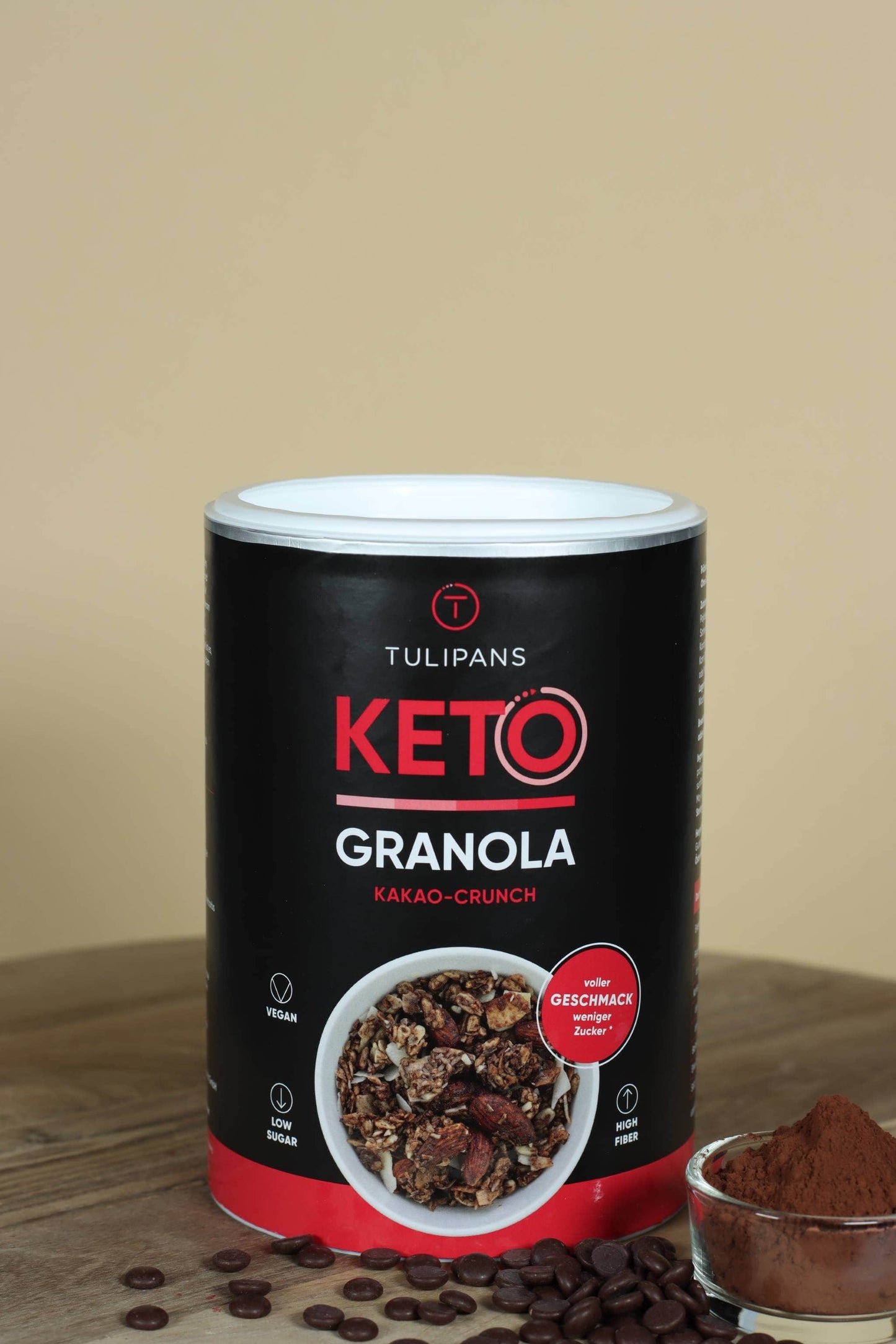 Crunchy Granola Kakao ohne Zuckerzusatz 250 g