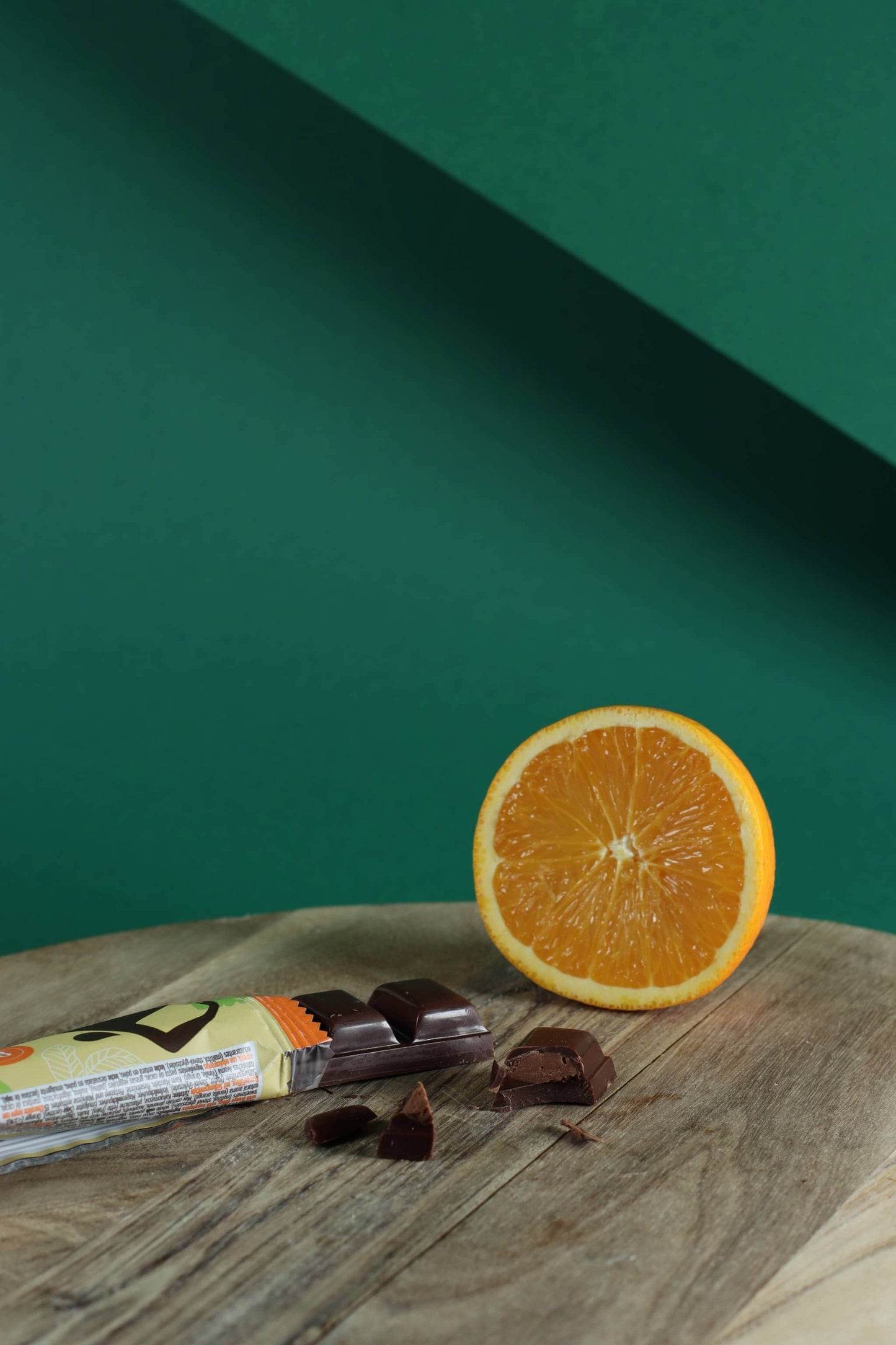 Zartbitter Schokoriegel Orange ohne Zuckerzusatz 35 g