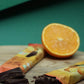 Zartbitter Schokoriegel mit Orange ohne Zuckerzusatz 35 g